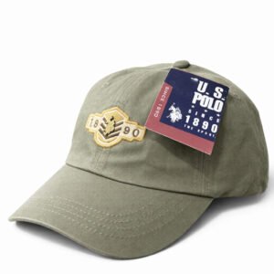U.S. Polo Assn. Olive Green 1890 Heritage Baseball Cap