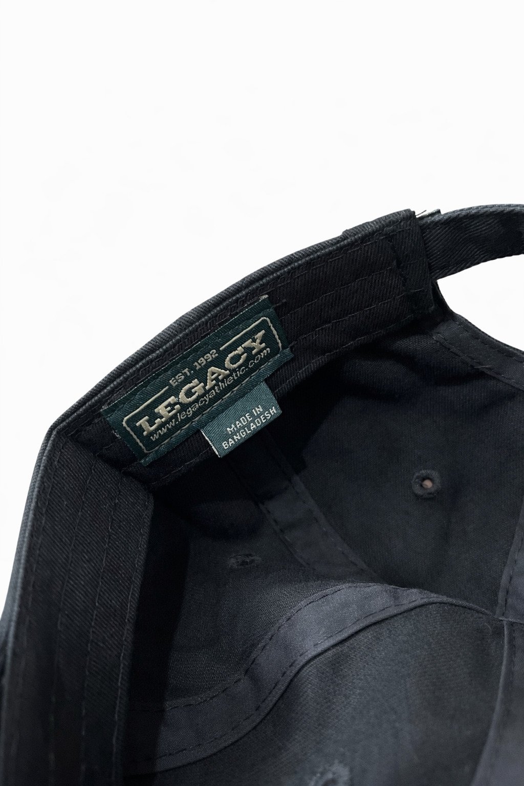 Legacy US Cap Co. Black Embroidered Baseball Cap - Image 5