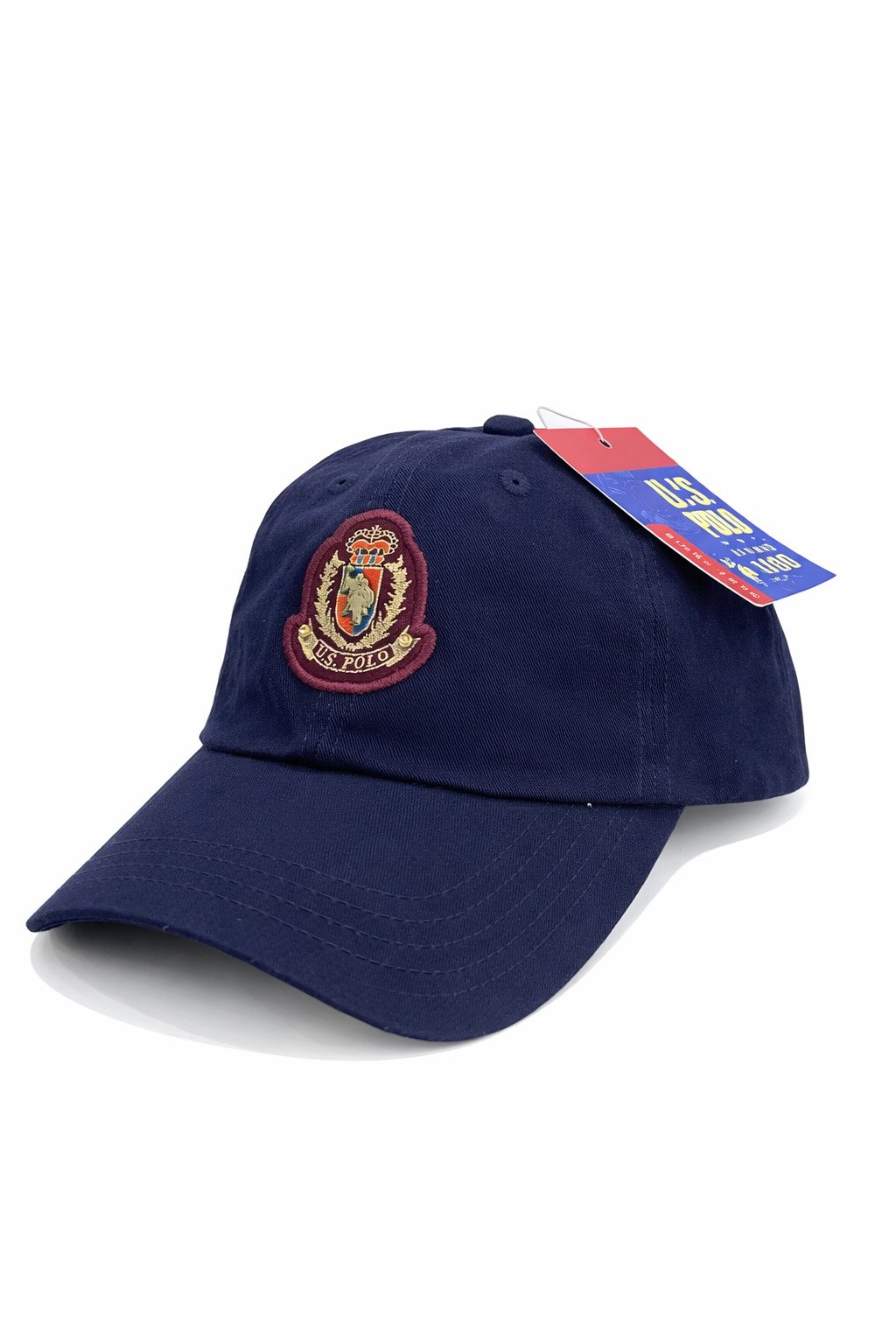U.S. Polo Assn. Navy Crest Baseball Cap