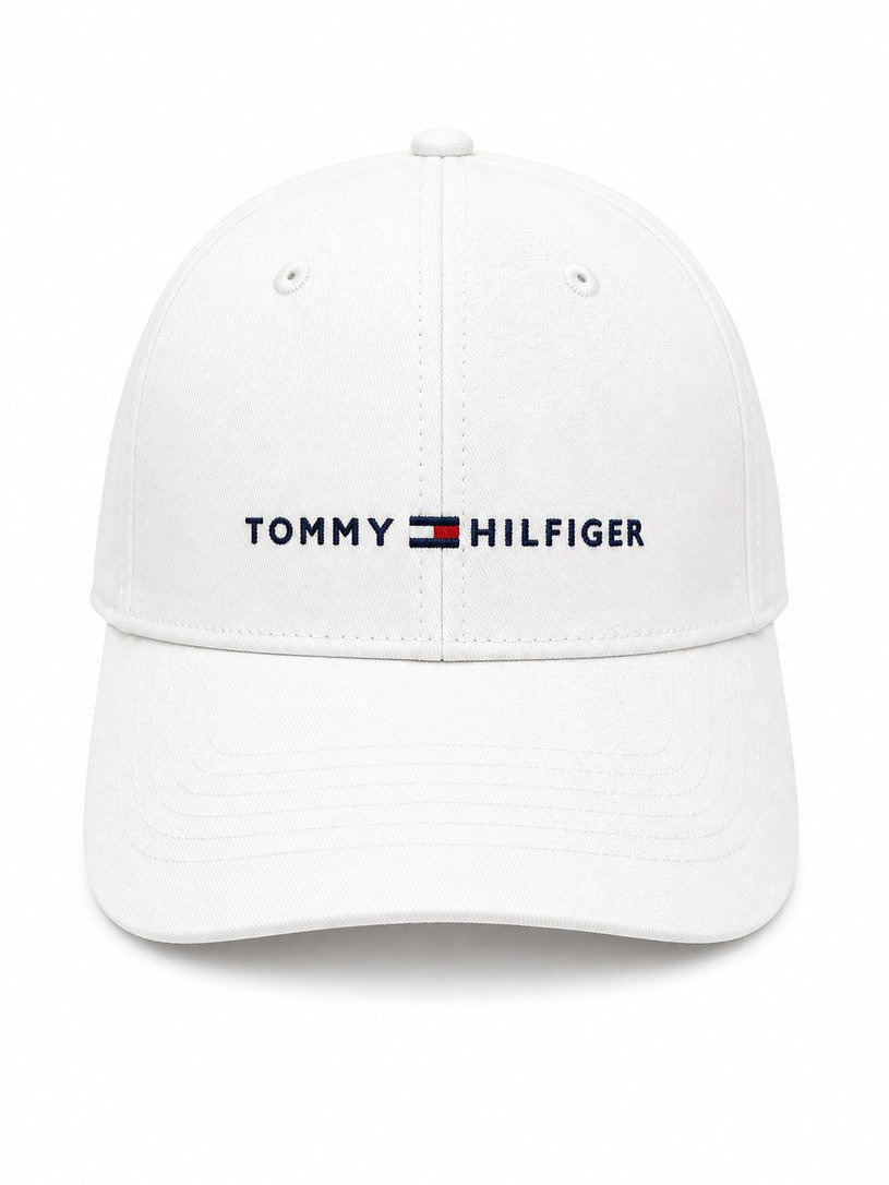 Signature Tommy Cap – Off White