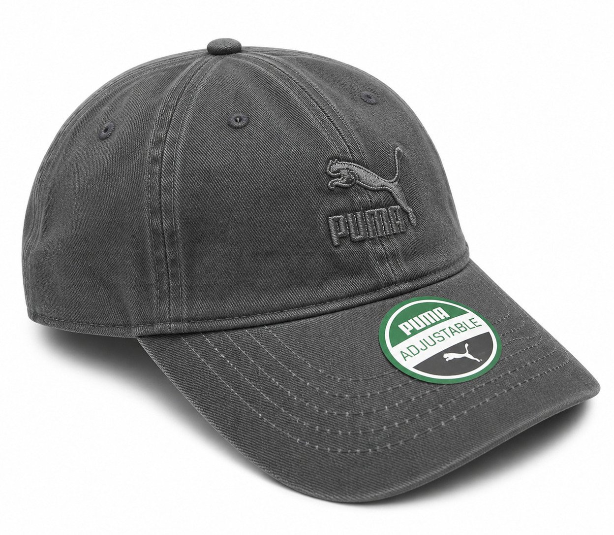 Puma Stealth Cap – Charcoal Grey - Image 2