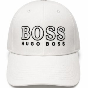 Boss Signature Cap – White
