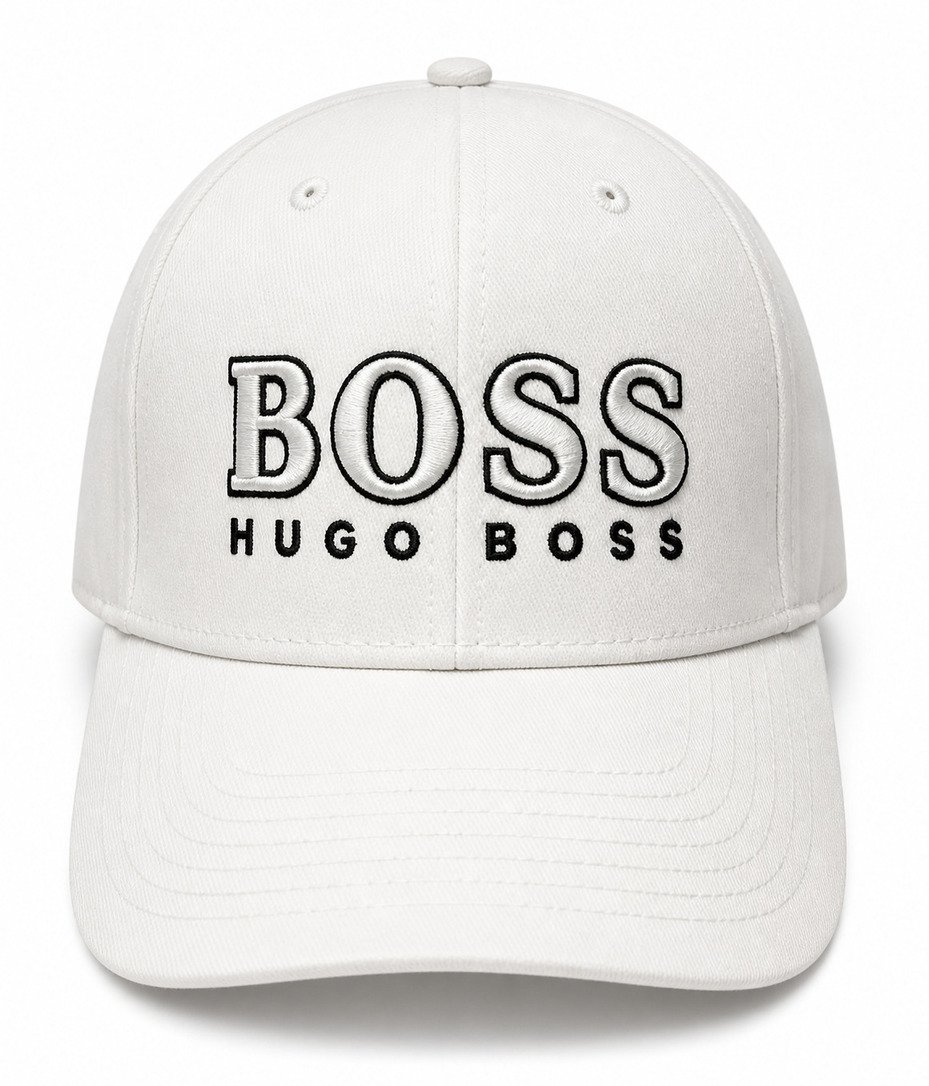 Boss Signature Cap – White