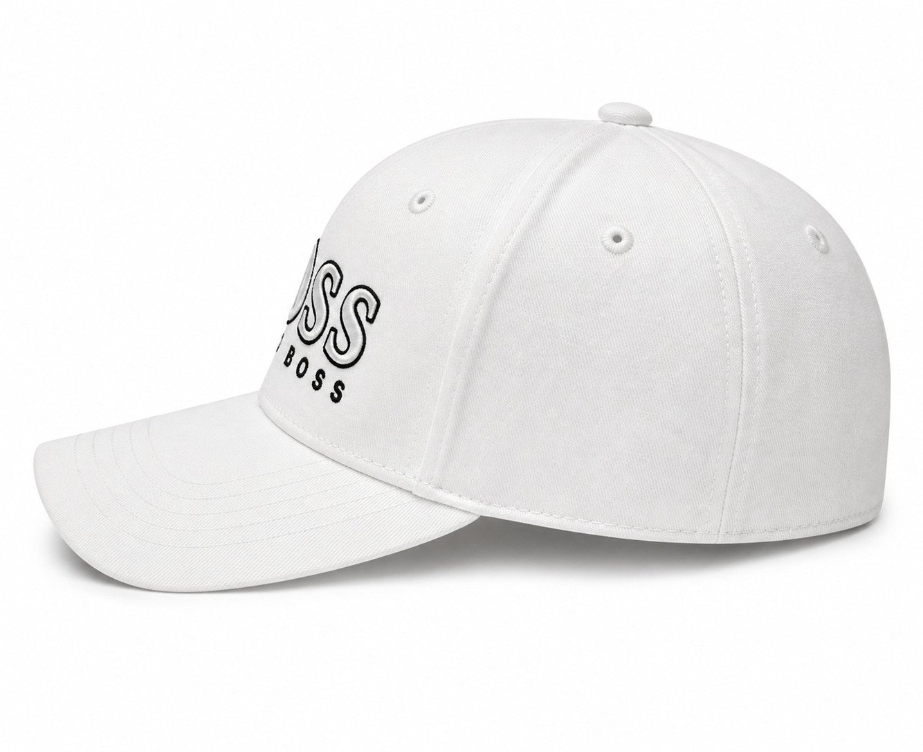 Boss Signature Cap – White - Image 2