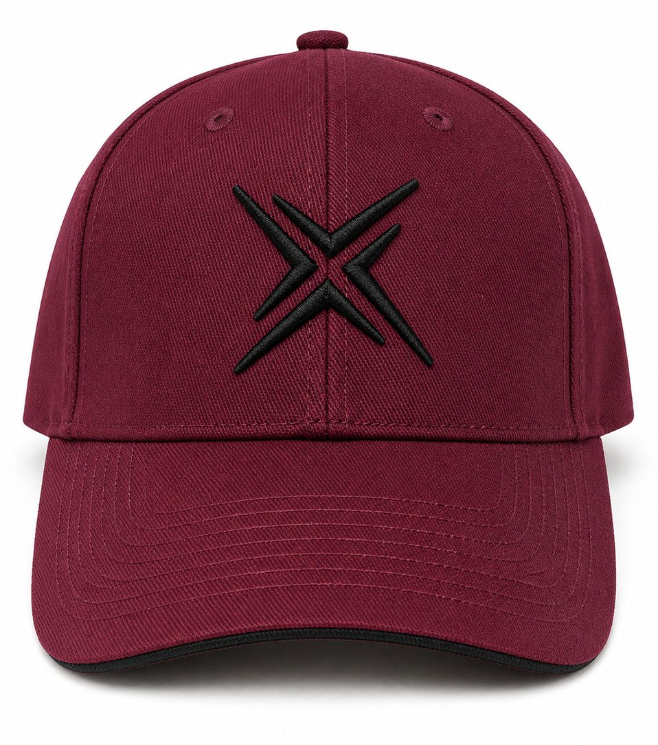 X Core Cap – Maroon