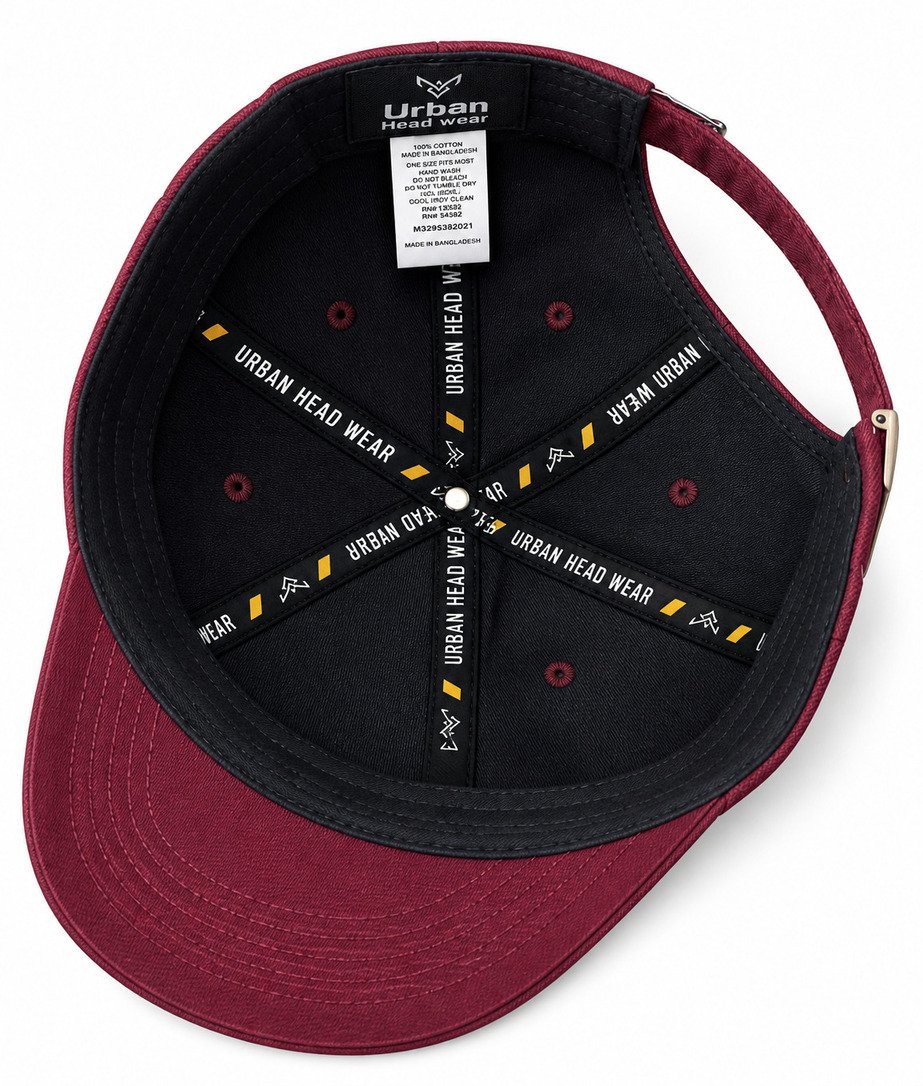 X Core Cap – Maroon - Image 5