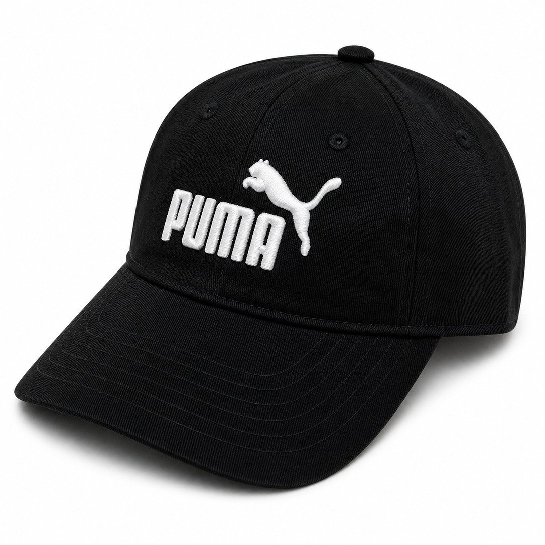 Puma Classic Cap – Black/White - Image 2