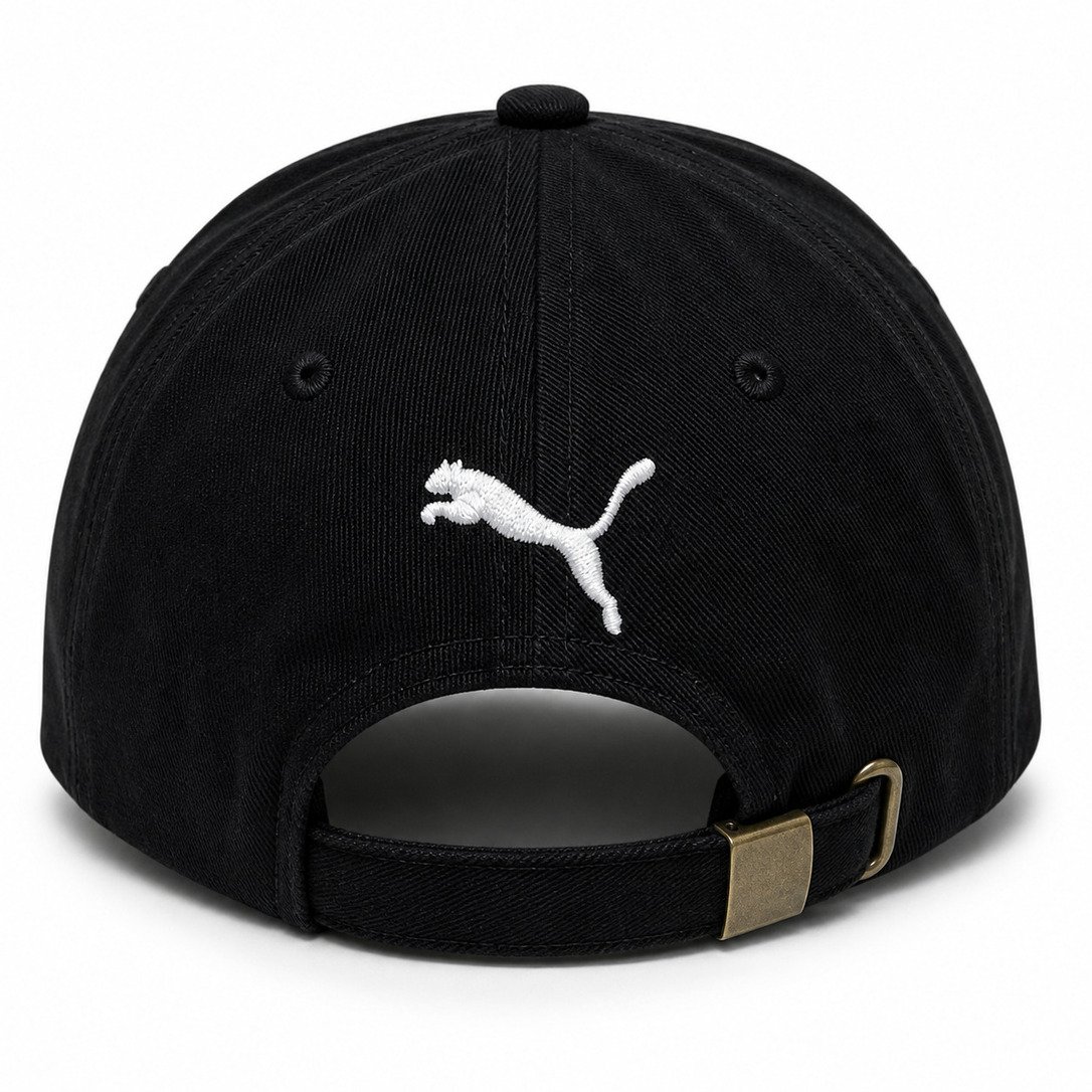 Puma Classic Cap – Black/White - Image 3